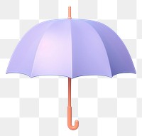 PNG Matte clay umbrella icon protection sheltering security. 