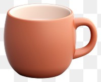 PNG Matte clay hot tea icon coffee drink cup. 