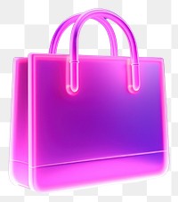 PNG Bag handbag purse neon. 