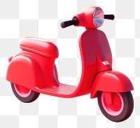 PNG Red motherbike icon motorcycle scooter vehicle. AI generated Image by rawpixel.