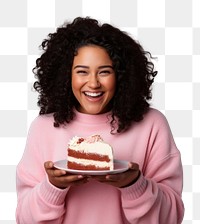 PNG Native woman smile cake dessert. 