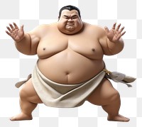 PNG Sumo white background bodybuilding barechested. 