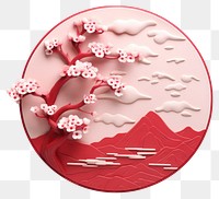 PNG Japanese sticker confectionery dessert blossom. 