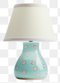 PNG Cute lamp lampshade white background illuminated. 