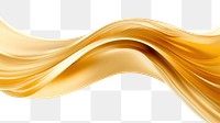 PNG Abstract waves gold  