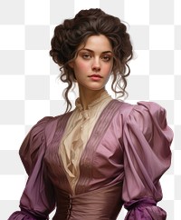 PNG Fashion 1900 years portrait dress adult. AI generated Image by rawpixel.