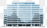 PNG Building architecture skyscraper city. AI generated Image by rawpixel.