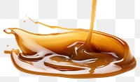 PNG Caramel white background refreshment freshness. 