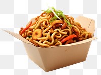 PNG Fast food noodle white background spaghetti. 