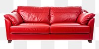 PNG Modren red sofa furniture chair  