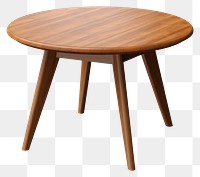 PNG Round wooden table furniture desk  