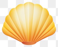 PNG Shell clam white background invertebrate. AI generated Image by rawpixel.