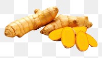 PNG Turmeric plant food white background. AI generated Image by rawpixel.desktop wallpaper