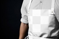 Apron png transparent mockup