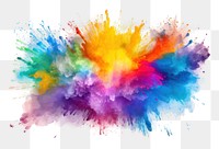 PNG Holi paint splash backgrounds celebration splattered. AI generated Image by rawpixel.