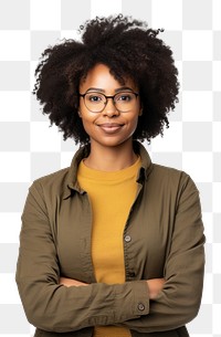 PNG Portrait glasses smile adult. 