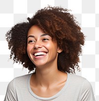 PNG Portrait laughing smiling adult. 