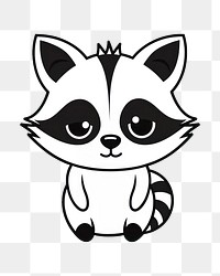 PNG Raccoon cartoon drawing animal. 