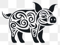 PNG Pig animal mammal representation. 