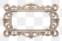PNG Frame simple style western architecture decoration rectangle. AI generated Image by rawpixel.
