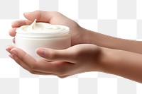 PNG Cream finger hand medicine. AI generated Image by rawpixel.