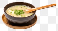 PNG Miso soup spoon food meal. 