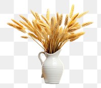 PNG Wheat vase food agriculture. AI generated Image by rawpixel.