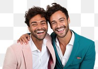 PNG Gay couple laughing smile adult. 