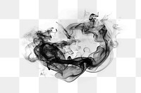 PNG Smoke black black background monochrome. AI generated Image by rawpixel.