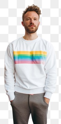 PNG Pride month sweater sweatshirt sleeve. 