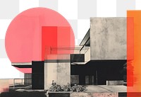 PNG Architecture building painting drawing. AI generated Image by rawpixel.