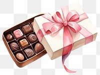 PNG Gift chocolate box dessert food  