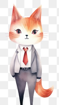 PNG Cartoon mammal tie pet. 