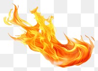 PNG Flame fire white background explosion. 