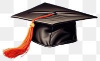 PNG Graduation hat intelligence achievement certificate. 