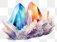 PNG Crystal crystal gemstone mineral. 