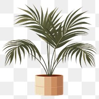 PNG Tropical plant leaf houseplant flowerpot. AI generated Image by rawpixel.