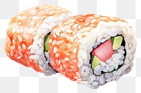 PNG California roll sushi food rice. 