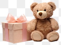 PNG Gift ribbon teddy bear toy  