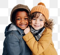 PNG Kids hugging smile photography portrait. 