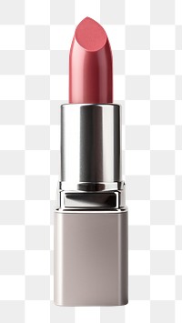 PNG A minimal lipstick cosmetics white background glamour. 