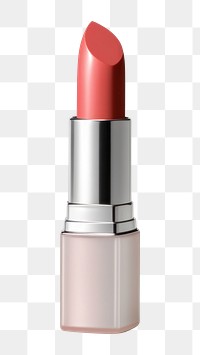 PNG A minimal lipstick cosmetics white background glamour. 