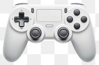 PNG Gamepad joystick white electronics. 