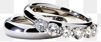 PNG Contemporary diamond rings platinum gemstone jewelry. 