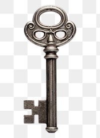 PNG Silver house key white background protection security. AI generated Image by rawpixel.