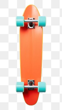 PNG 1970s colorful style skateboard skateboarding longboard balance. 