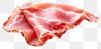 PNG Raw ham prosciutto pork meat. 