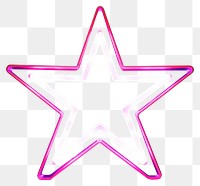 PNG Star light neon symbol illuminated starfish. AI generated Image by rawpixel.