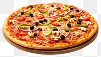 PNG Vegetarian pizza food white background mozzarella. desktop wallpaper