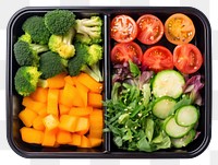 PNG Vegetable food vegetable broccoli bento. 